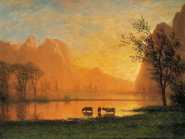 Sundown at Yosemite