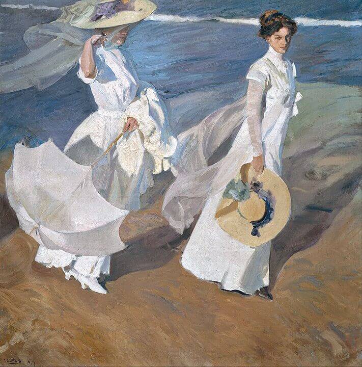 Strolling Along the Seashore
