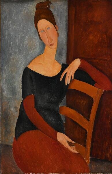 Portrait of Jeanne Hebuterne