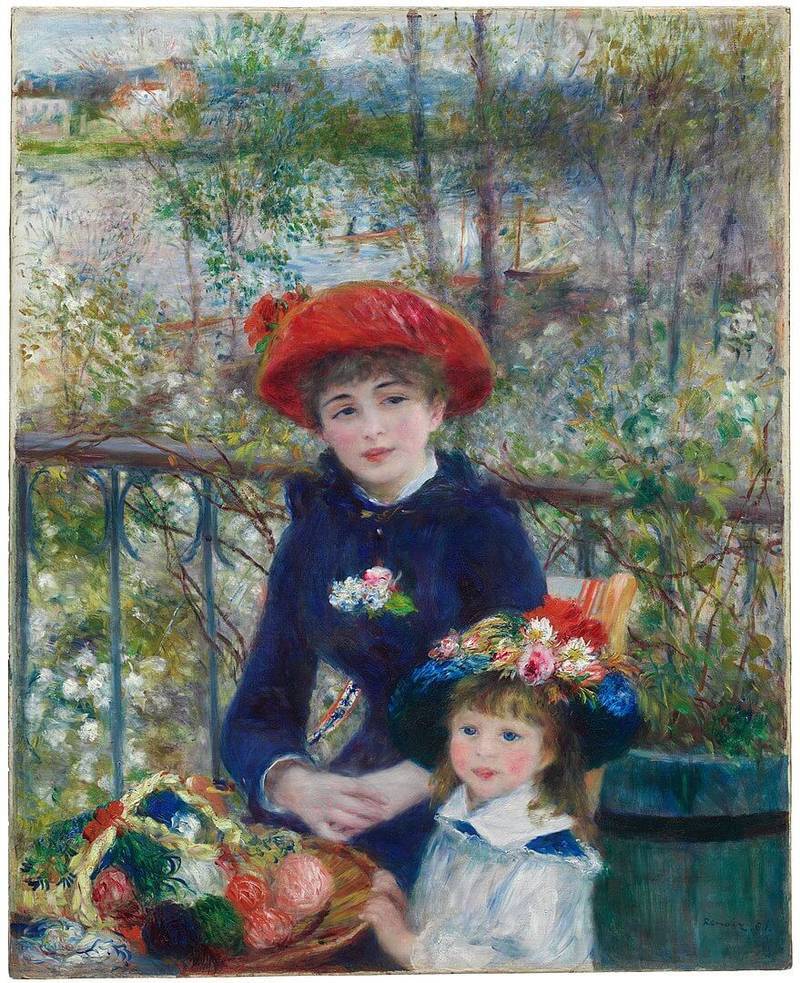 Two Sisters on the Terrace
