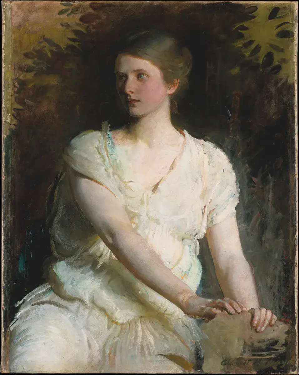abbott handerson thayer portrait of a woman c