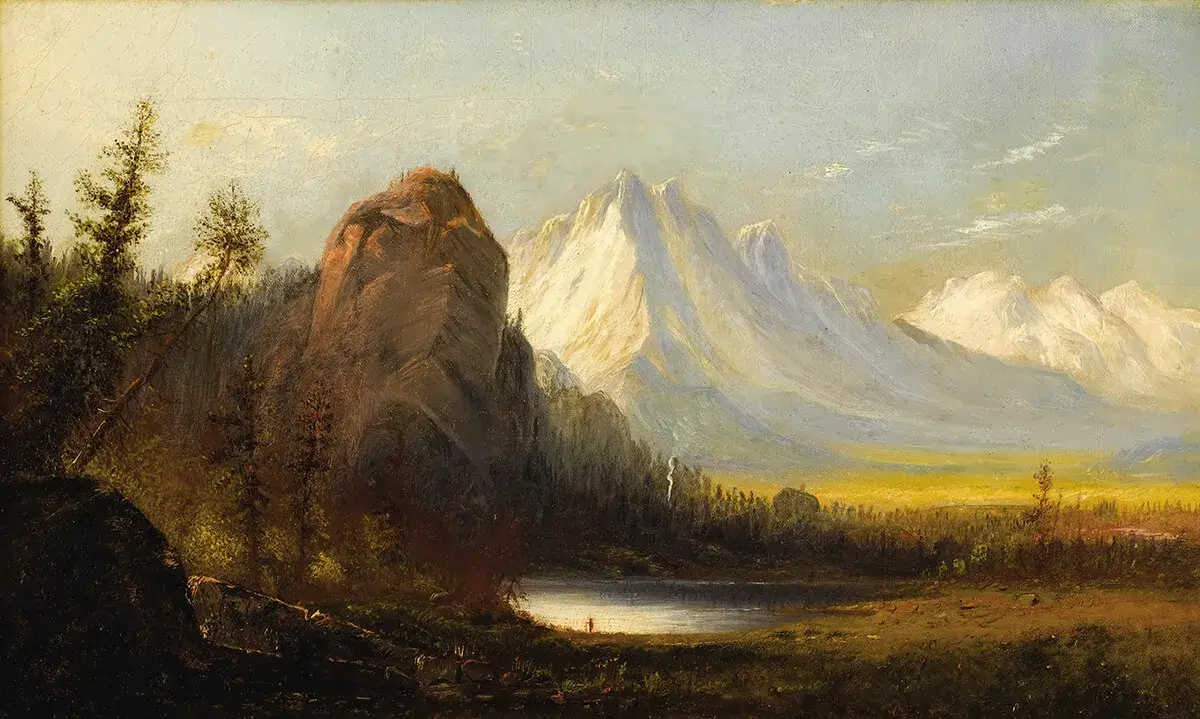 albert bierstadt cathedral rock