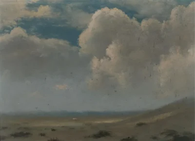 albert bierstadt dunes and clouds