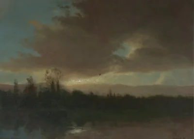 albert bierstadt evening skay