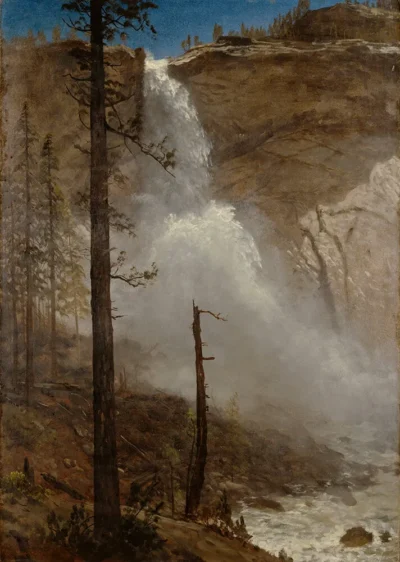 albert bierstadt falls of yosemite 1880s