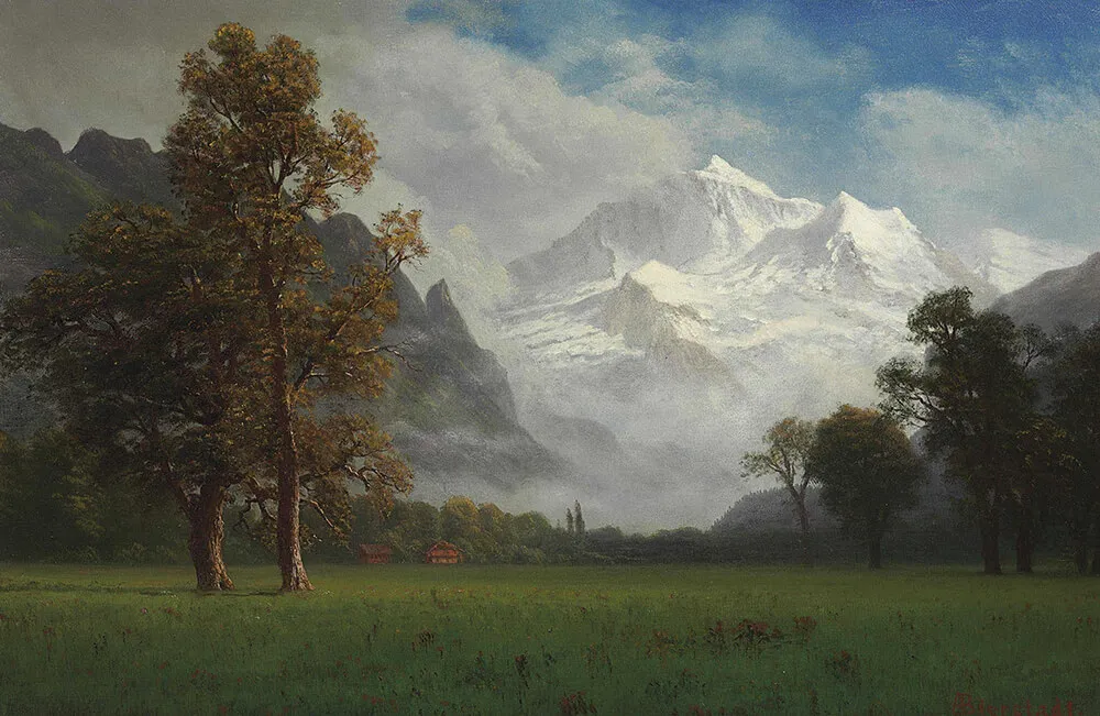 albert bierstadt jungfrau