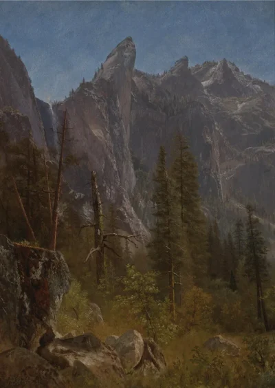 albert bierstadt lost arrow, yosemite valley