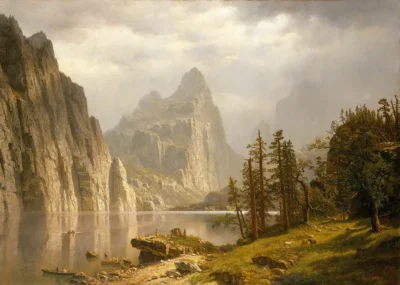 albert bierstadt merced river yosemite valley