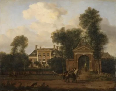adriaen van de velde harteveld house on the vecht in utrecht