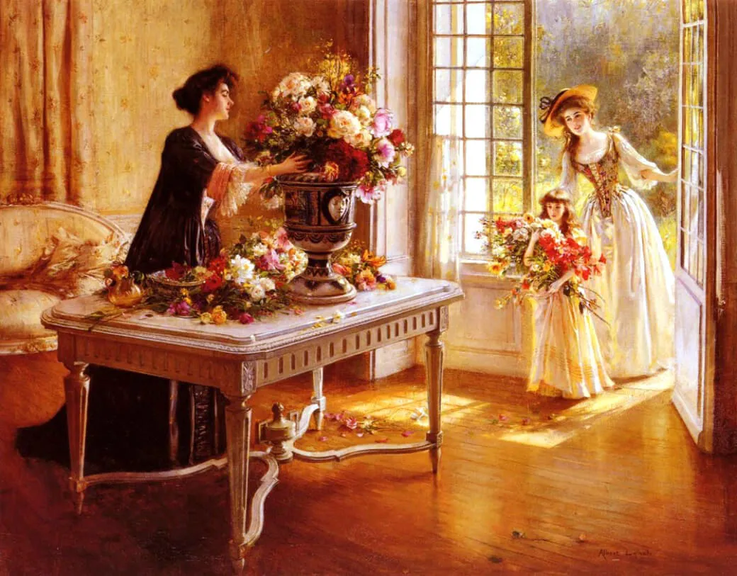 albert lynch fresh from the garden