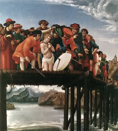 albrecht altdorfer the martyrdom of st florian