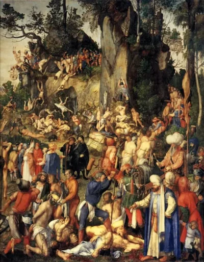 albrecht durer matyrdom of the ten thousand