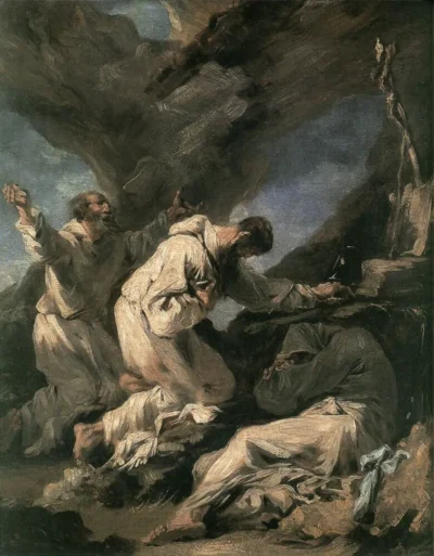 alessandro magnasco praying monks