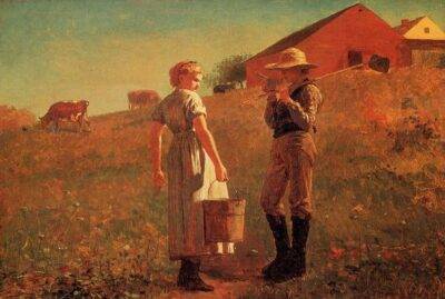 A Temperance Meeting (or Noon Time), 1874 - Winslow Homer