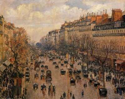 Boulevard Montmartre Afternoon, Sunlight