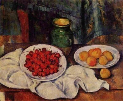 Still Life with Plate of Cherries