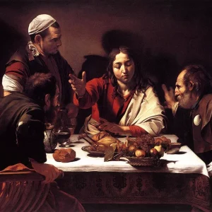 supper at emmaus caravaggio