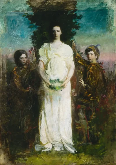 abbott handerson thayer my children(mary,gerald,and gladys thayer)