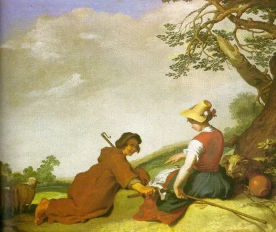 abraham bloemaert shepherd and sherpherdess