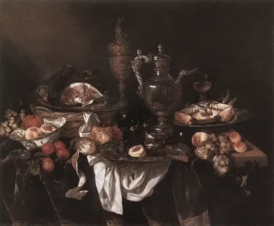 Abraham van Beyeren_Banquet Still-Life