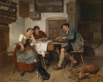 adolf eberle musical entertainment on the alpine pasture