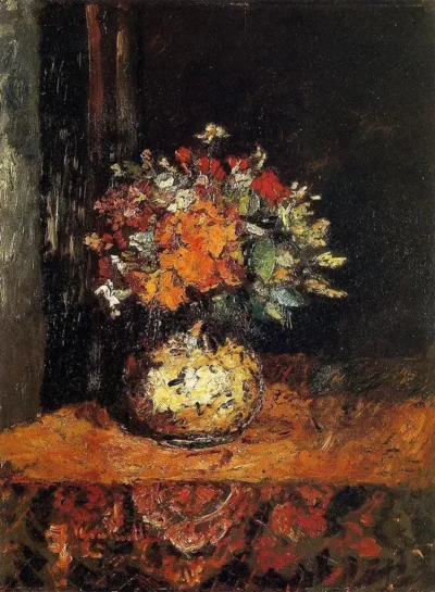 adolphe joseph thomas monticelli bouquet of flowers i