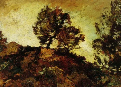 adolphe joseph thomas monticelli rocky landscape