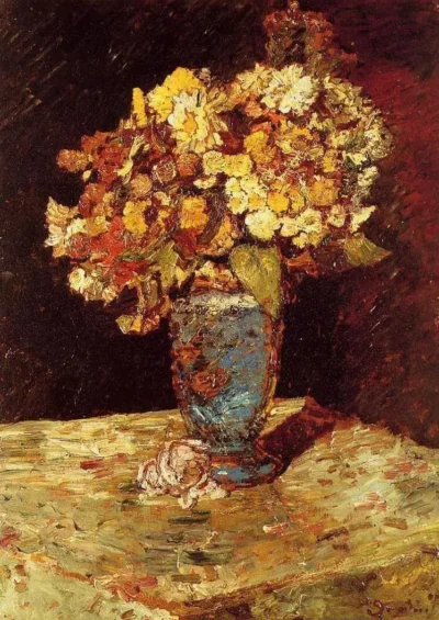 adolphe joseph thomas monticelli still life with wild and garden flowers