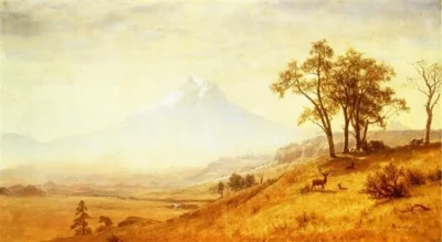 albert bierstadt mount hood 1863