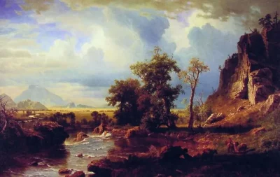 albert bierstadt north fork of the platte nebraska 1863