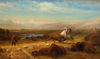 albert bierstadt the last of the buffalo