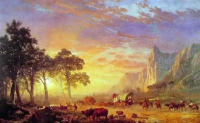 albert bierstadt the oregon trail 1869