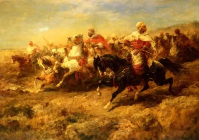 adolf schreyer arabian horseman