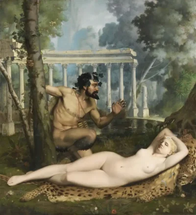 adolphe alexandre lesrel pan and venus