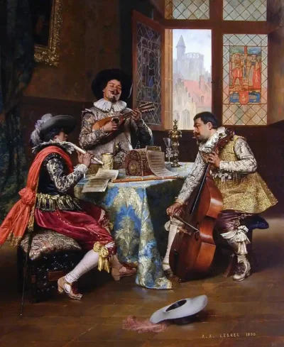 adolphe alexandre lesrel the musical trio