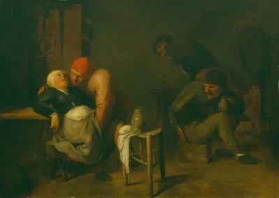 adriaen brouwer peasant inn