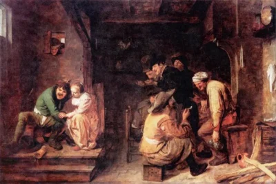 adriaen brouwer tavern scene