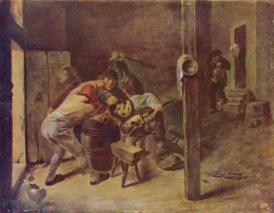 adriaen brouwer the brawl