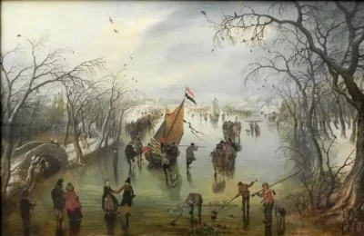 adriaen pietersz van de venne winter scene