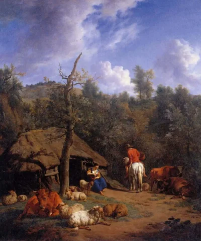 adriaen van de velde the hut