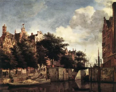 adriaen van de velde the martelaarsgracht in amsterdam