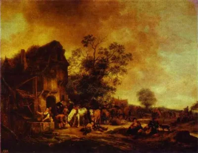 adriaen van ostade a village inn