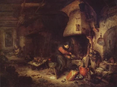 adriaen van ostade an alchemist