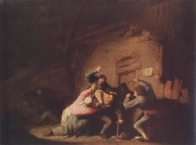 adriaen van ostade brawl