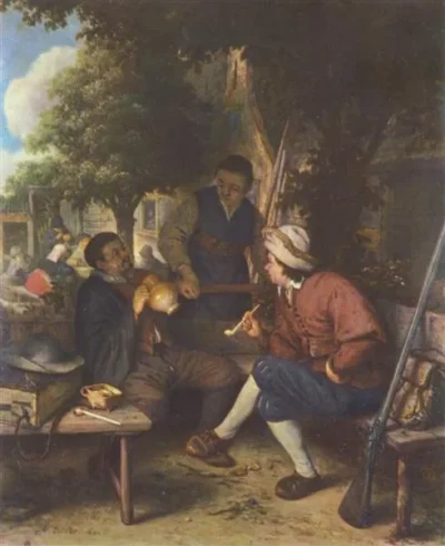 adriaen van ostade resting travellers