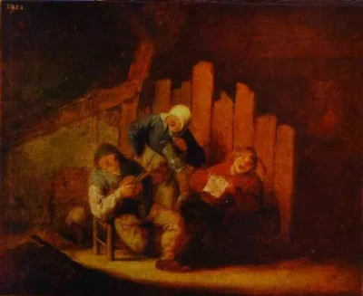 adriaen van ostade sense of hearing