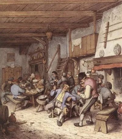 adriaen van ostade tavern interior