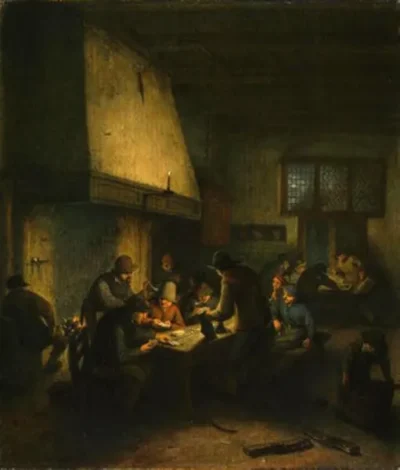 adriaen van ostade tavern scene