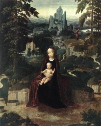 adrien isenbrandt rest during the flight to egypt