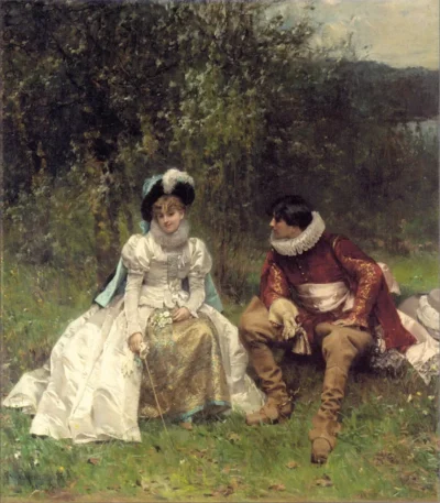 Adrien Moreau_The Courtship